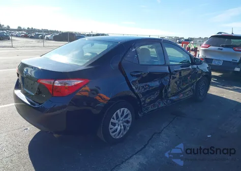 2017 Toyota Corolla Le из США, поврежденный, VIN 5YFBURHE7HP727378